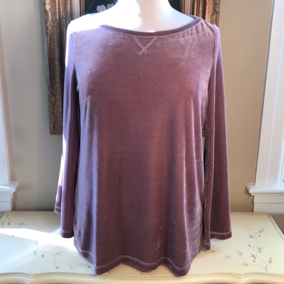 Dusty Pink Velour Tunic - Picture 2 of 5